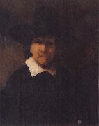 REMBRANDT Harmenszoon van Rijn Portrait of Jeremias de Decker oil